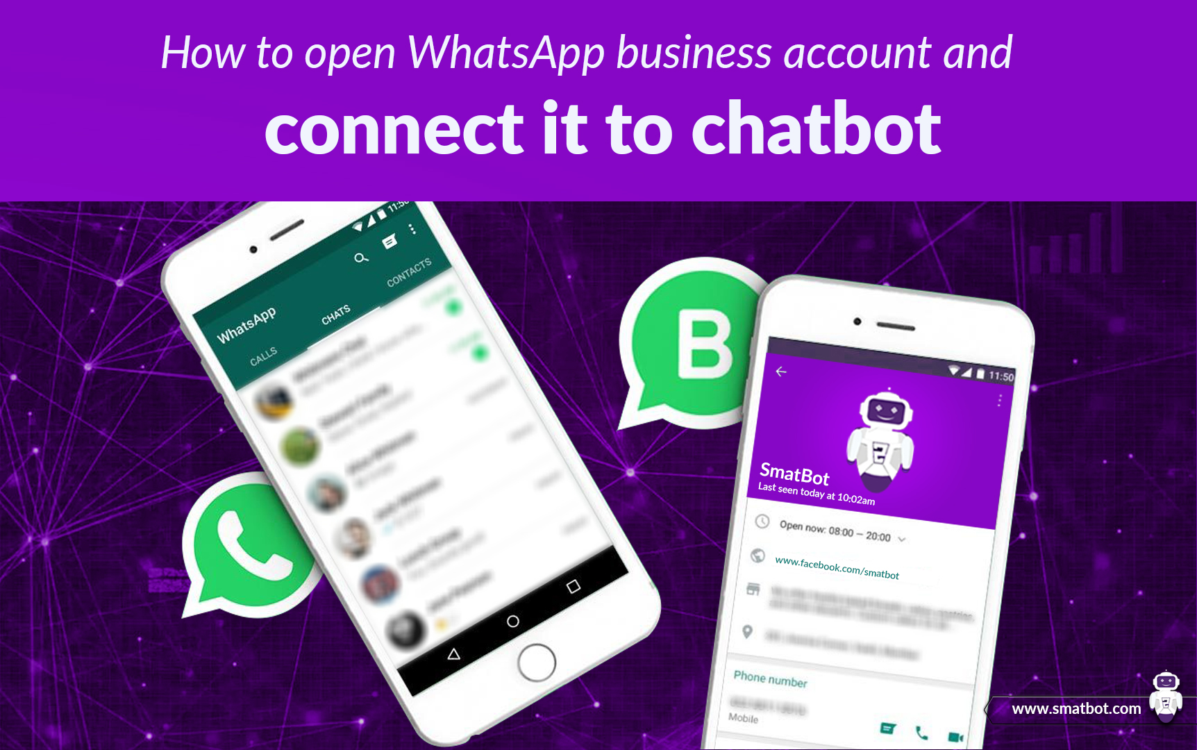 How to create a WhatsApp Business account and Connect it to chatbot