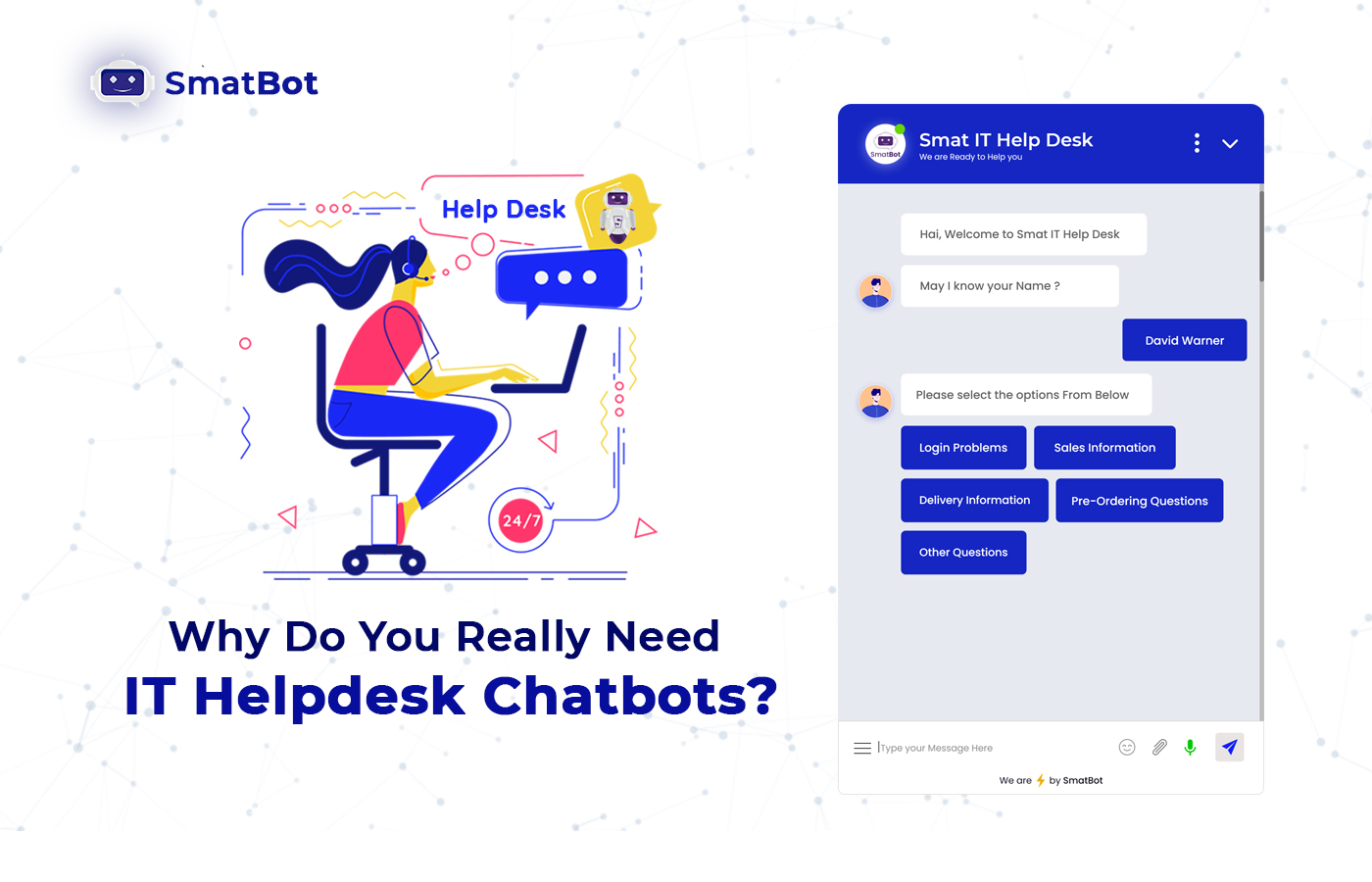 Why Do You Really Need IT Helpdesk Chatbots?