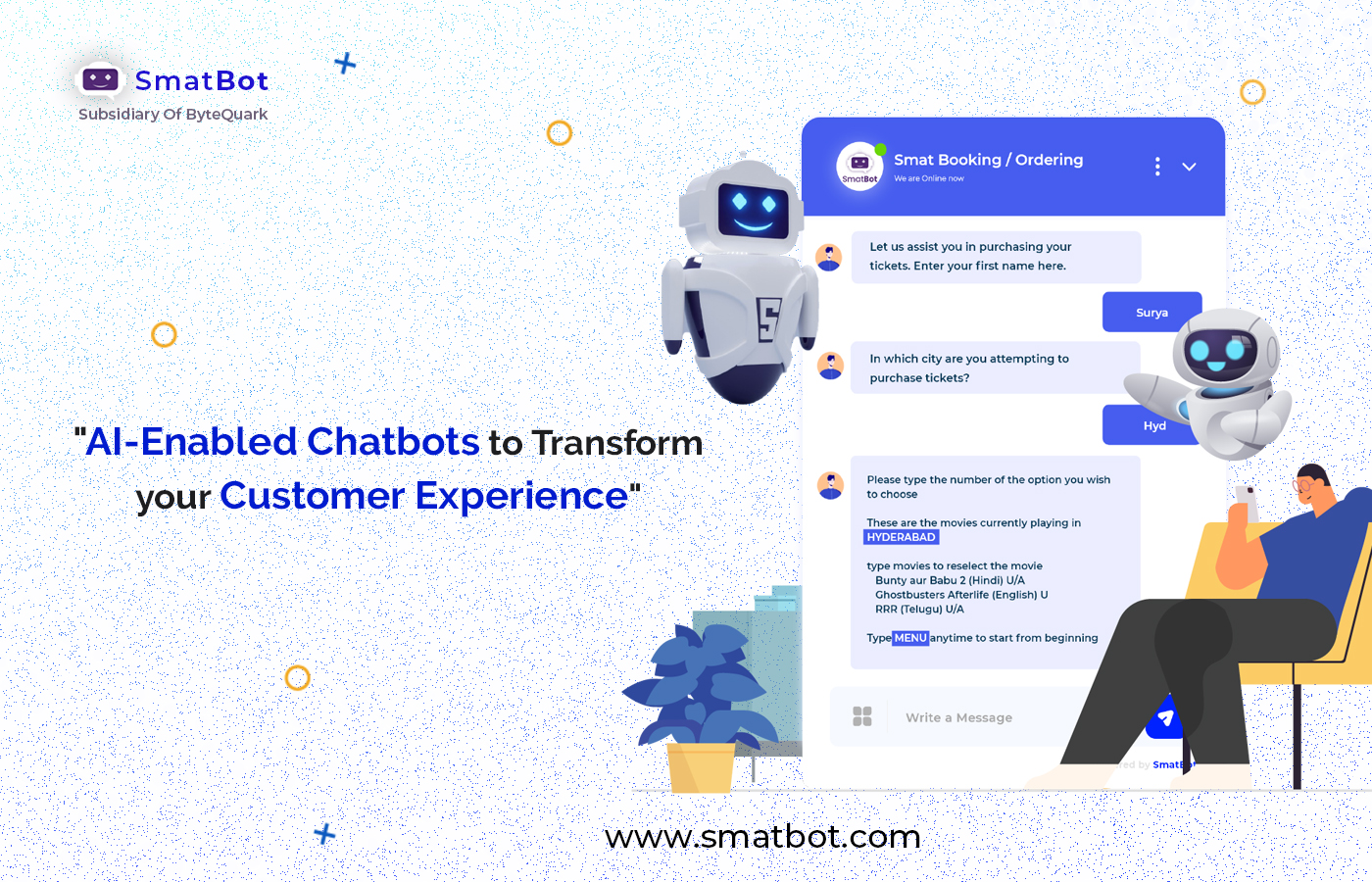 AI-Enabled Chatbots to Transform your Customer Experience