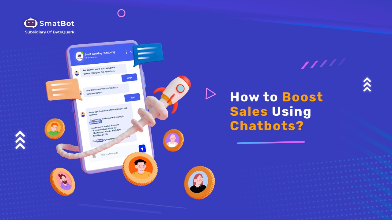 How to Boost Sales Using Chatbots?