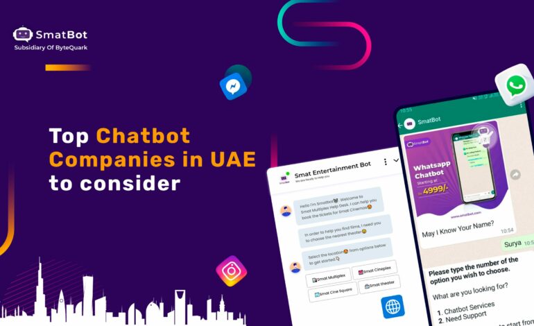 top chatbot companies in UAE