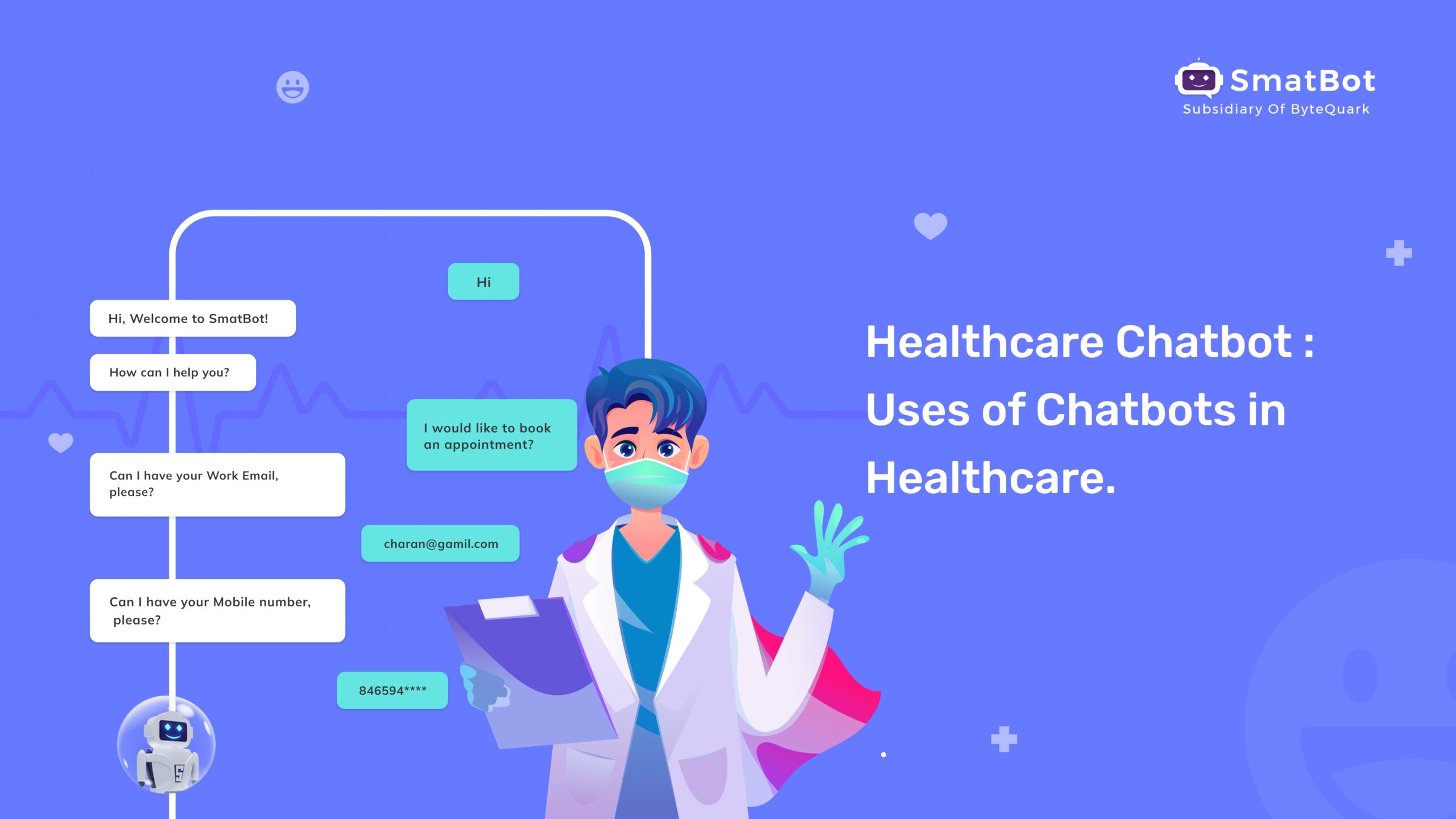 Healthcare chatbot: Uses of chatbots in healthcare