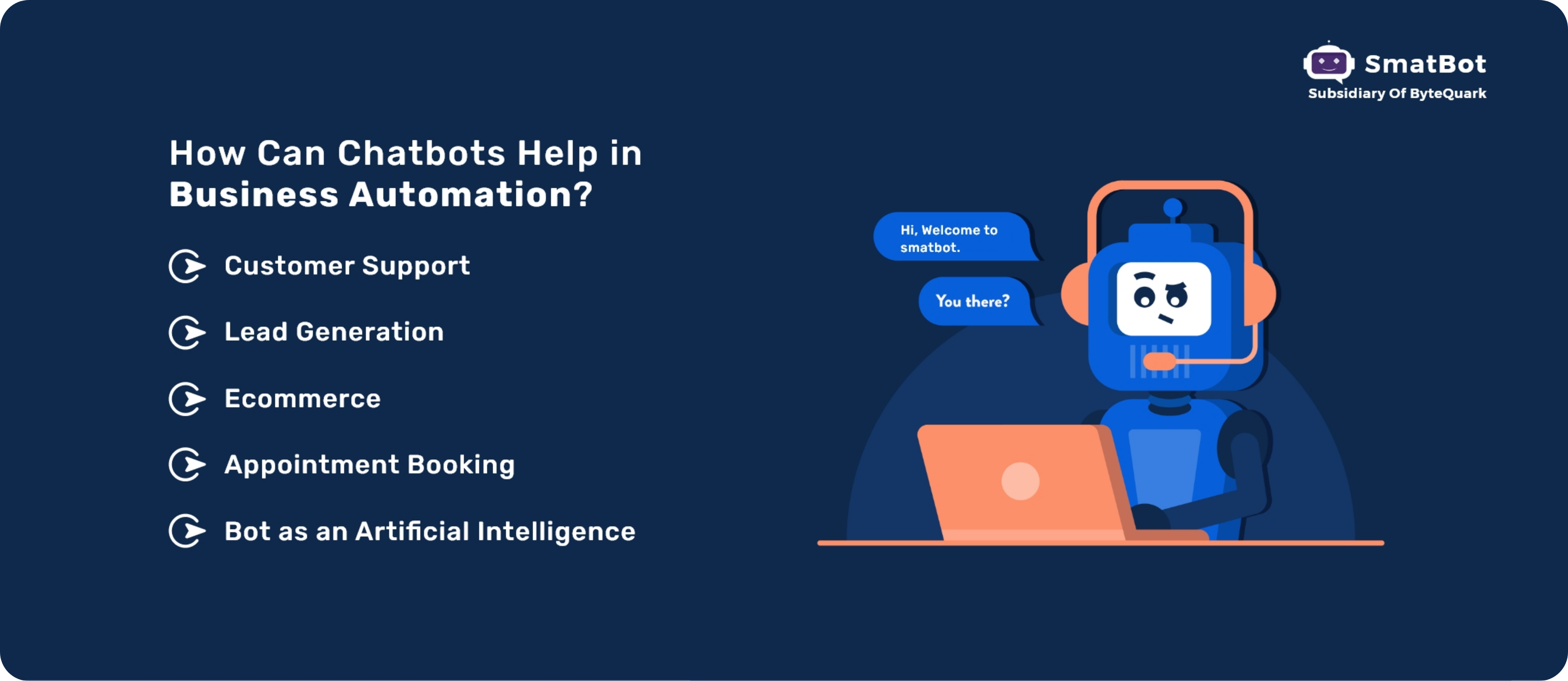 How can you automate your business process with a chatbot