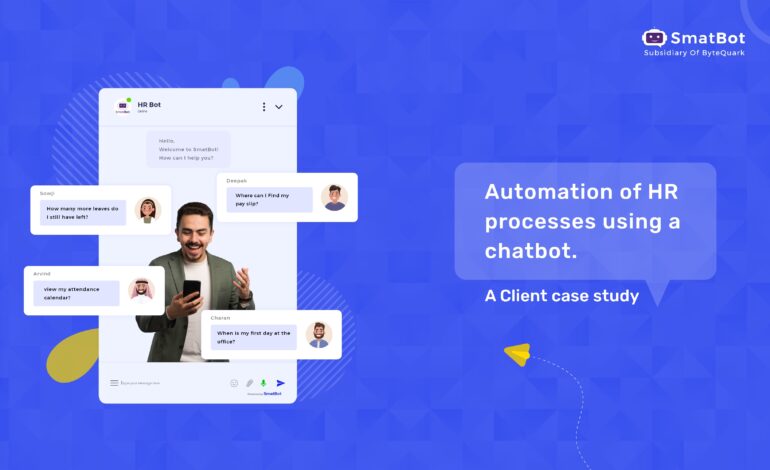 Client case study on automating HR process using a chatbot