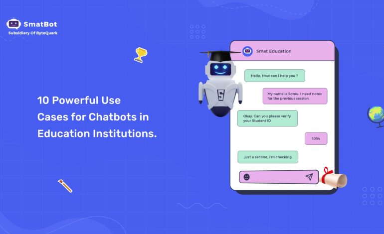 Use Cases for Chatbots in Education