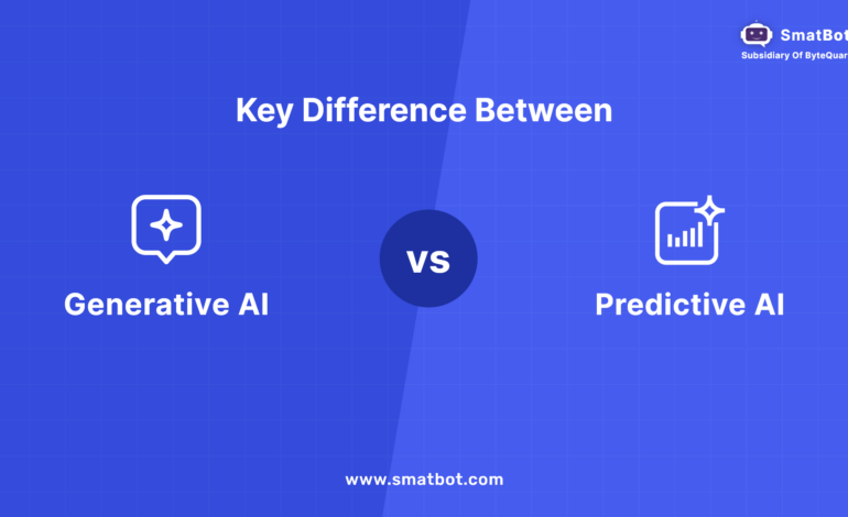 Key Difference between Generative AI vs Predictive AI