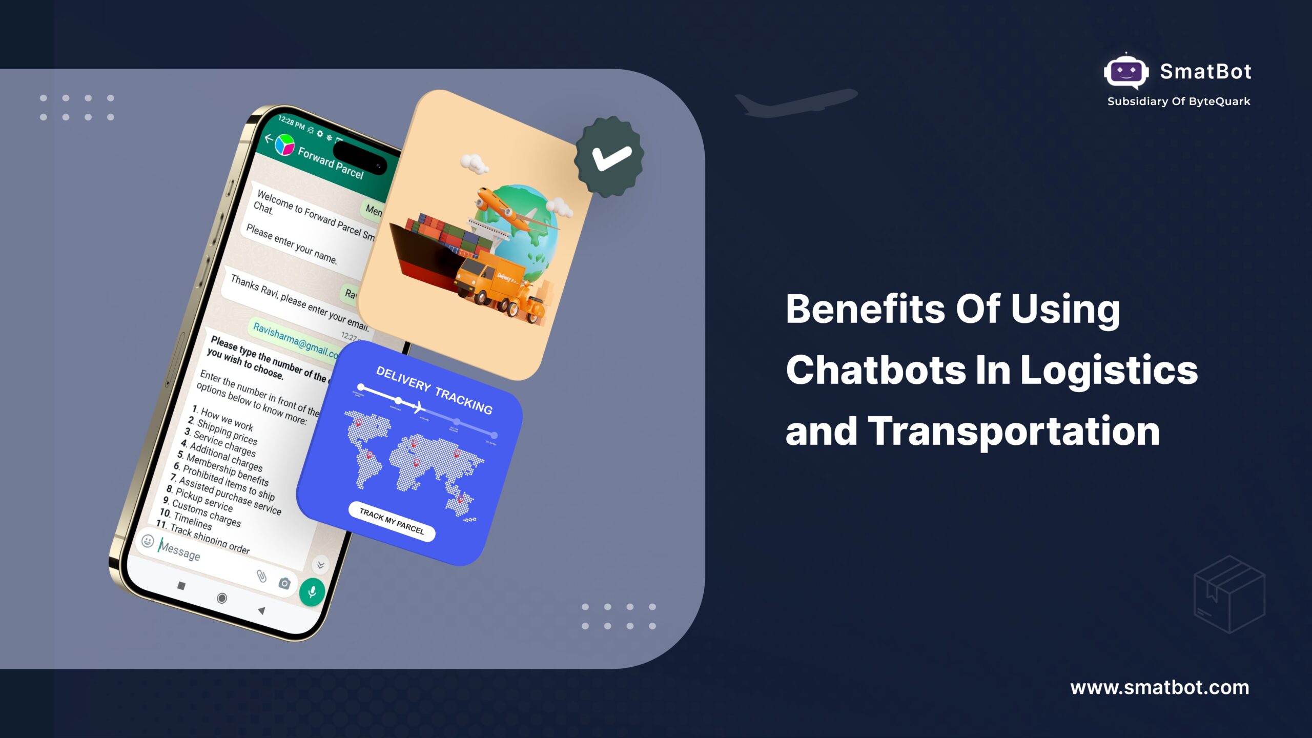 Chatbots in Logistics & Transportation – Benefits & Use-cases